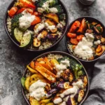 Quinoa Buddha Bowl | Healthy Grain Bowl with Roasted Veggies 158 Quinoa-Buddha-Bowl-Healthy-Grain-Bowl-with-Roasted-Veggies-Recipe
