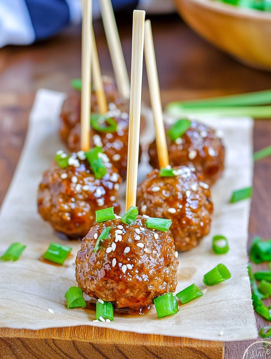 Teriyaki Meatballs