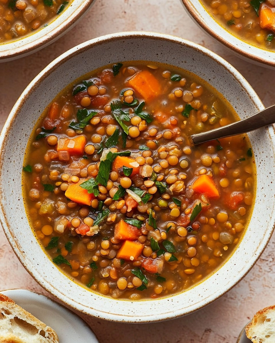 The Best Lentil Soup (Not Watery)