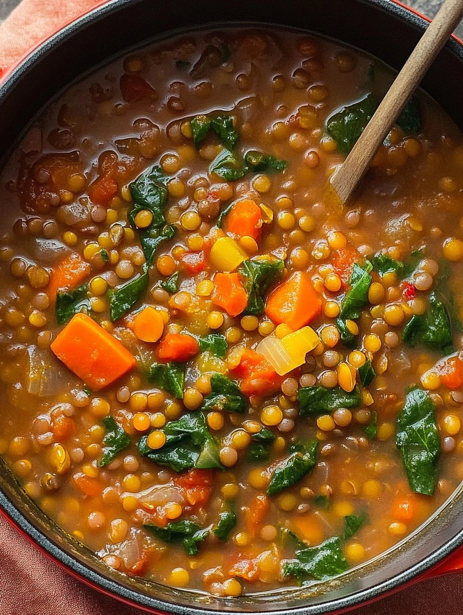The Best Lentil Soup (Not Watery)