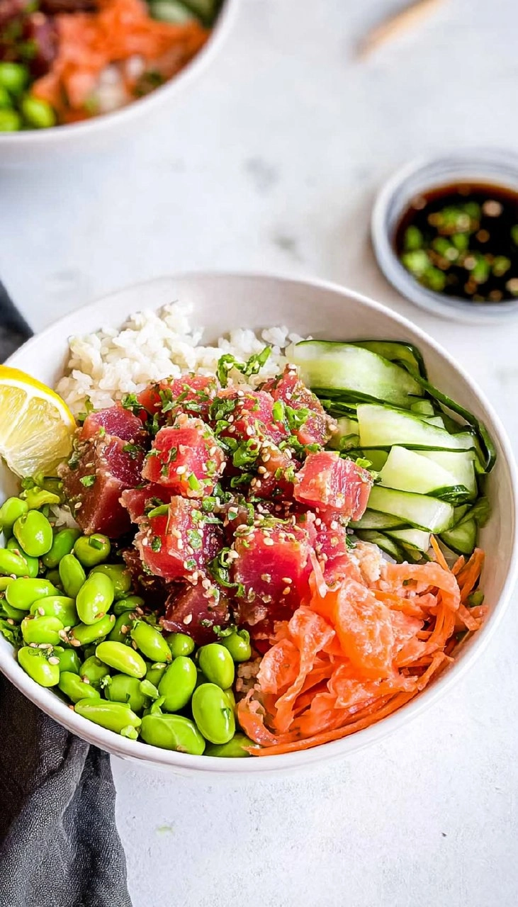 Ahi Tuna Poke Bowls 97 Ahi Tuna Poke Bowls