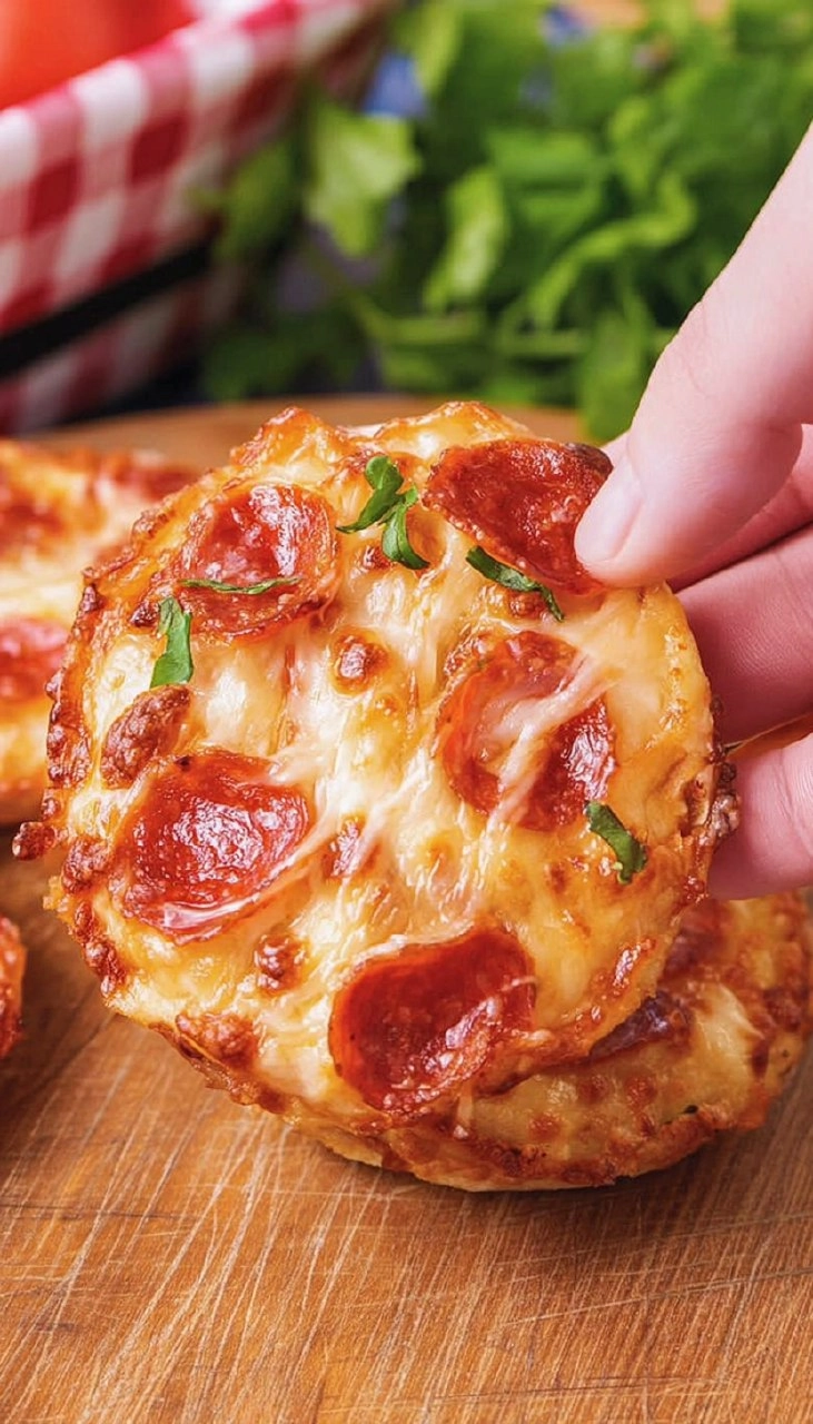 Air Fryer Bagel Pizza