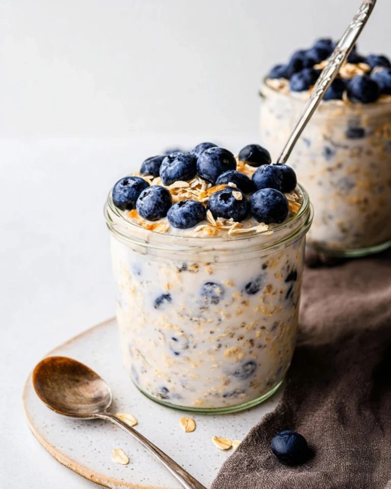 Blueberry-Overnight-Oats-5-Ingredient-Meal-Prep-Recipe