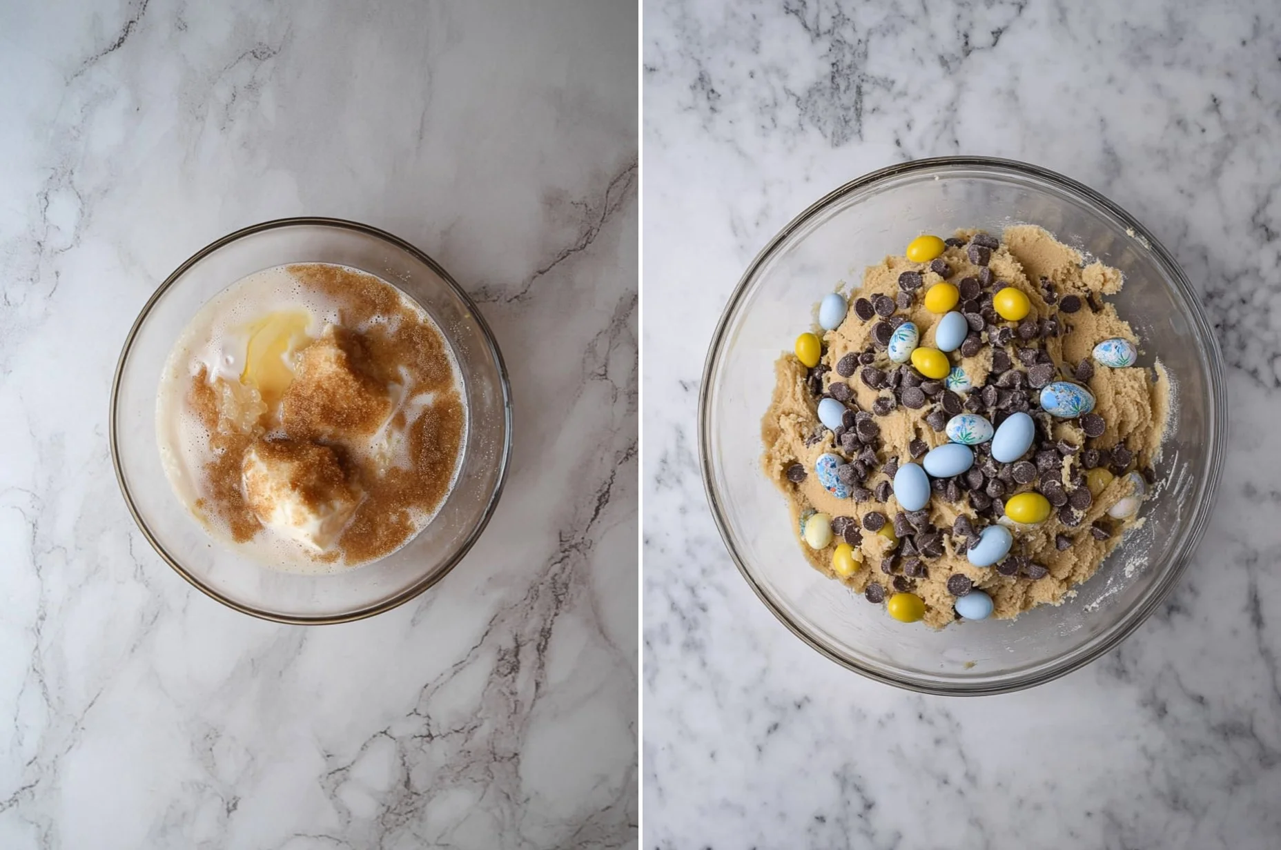 Brown Butter Cadbury Mini Egg Cookies