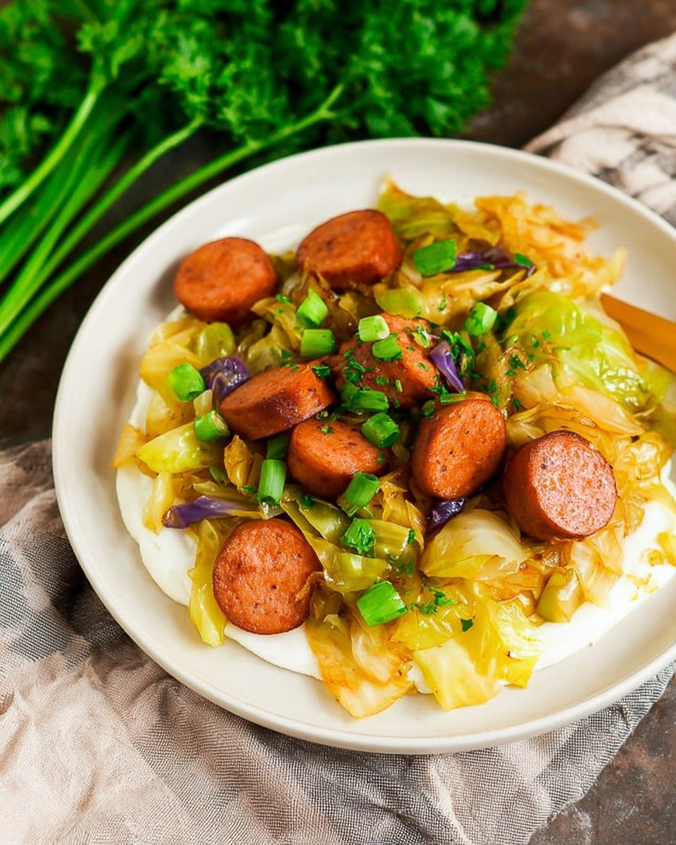 Cabbage and Sausage Skillet 74 Cabbage and Sausage Skillet