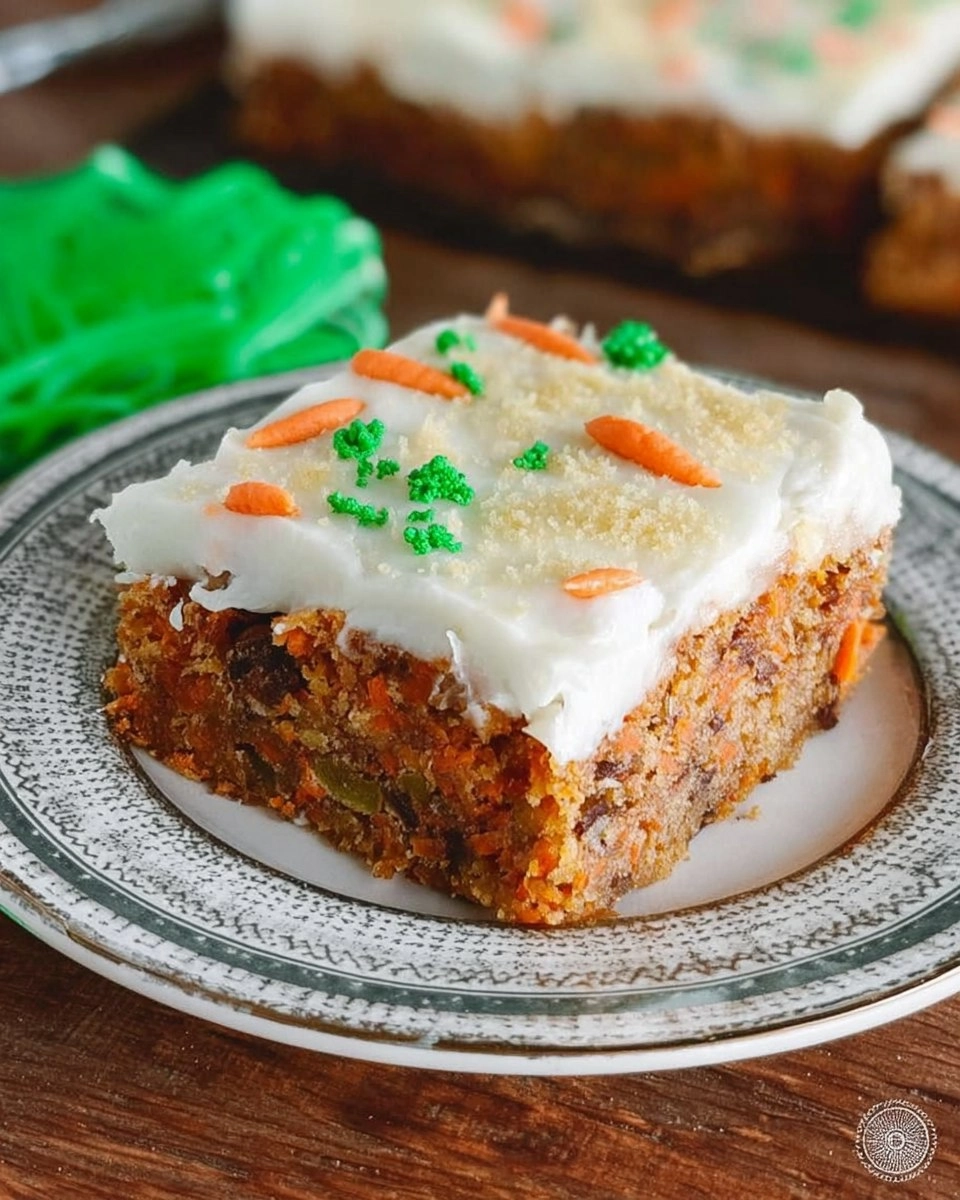 Carrot Cake Bars with Cream Cheese Frosting 149 Carrot Cake Bars with Cream Cheese Frosting