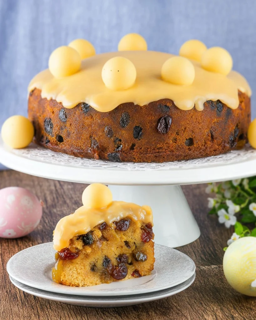 Classic-Simnel-Cake-Traditional-Easter-Fruit-Cake-with-Marzipan-Recipe