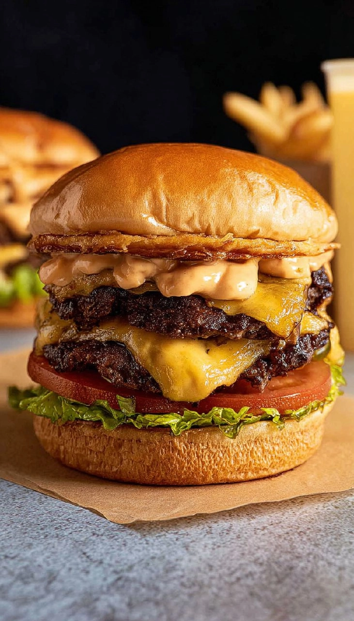 Classic Smash Burgers | Double Patty with Crispy Edges & Special Sauce 112 Classic Smash Burgers | Double Patty with Crispy Edges & Special Sauce
