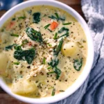 Creamy Chicken & Gnocchi Soup with Spinach 123 Creamy-Chicken-Gnocchi-Soup-with-Spinach-Recipe