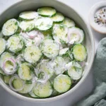 Creamy-Cucumber-Salad-with-Sour-Cream-Dill-Recipe