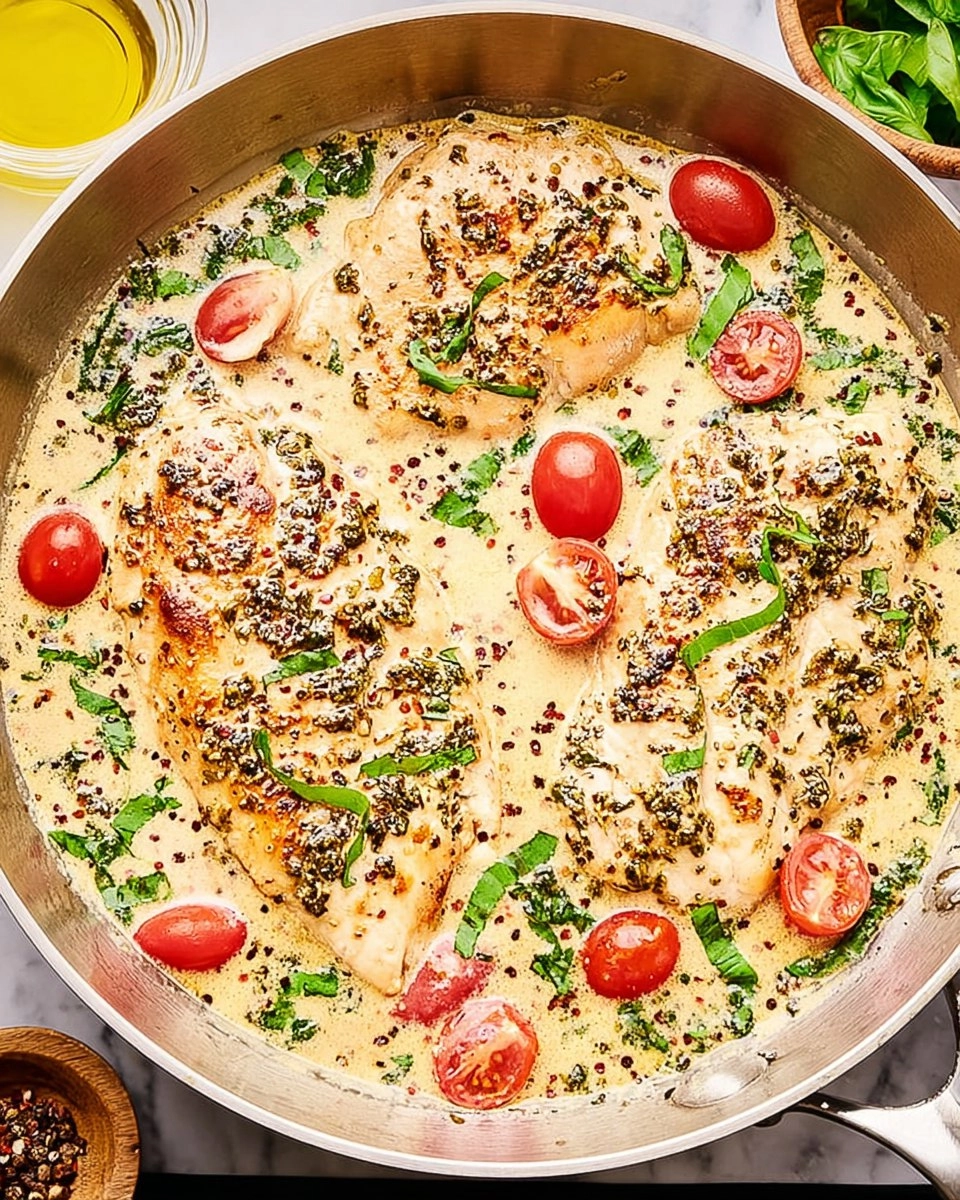 Creamy Pesto Chicken 95 Creamy Pesto Chicken