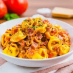 Crockpot Bacon Cheeseburger Tortellini 113 Crockpot-Bacon-Cheeseburger-Tortellini-Recipe