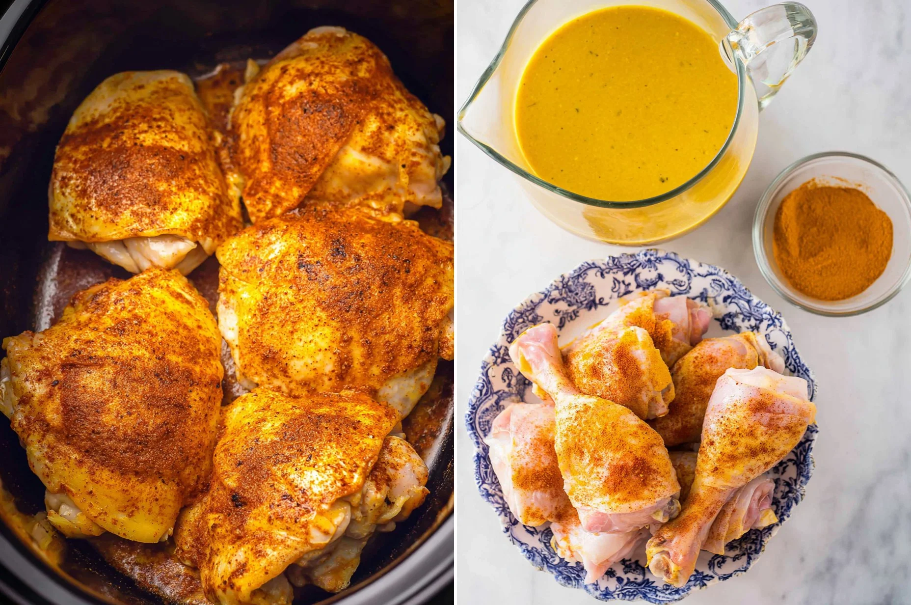 Crockpot Carolina Gold Bbq Chicken Thighs