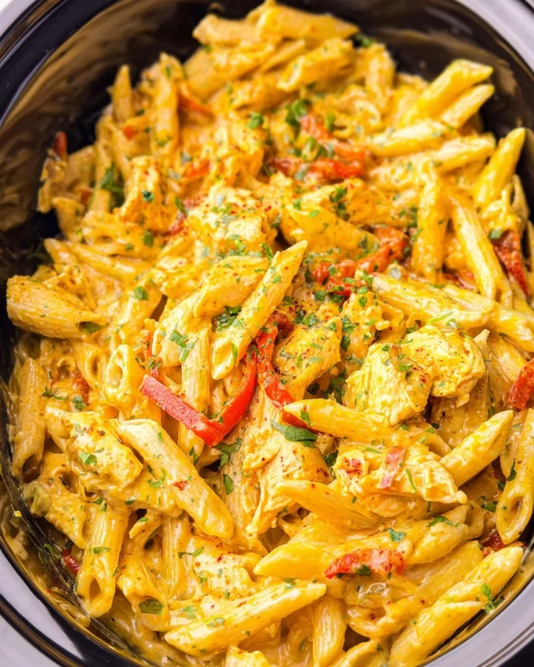 Crockpot-Chicken-Fajita-Pasta-Recipe
