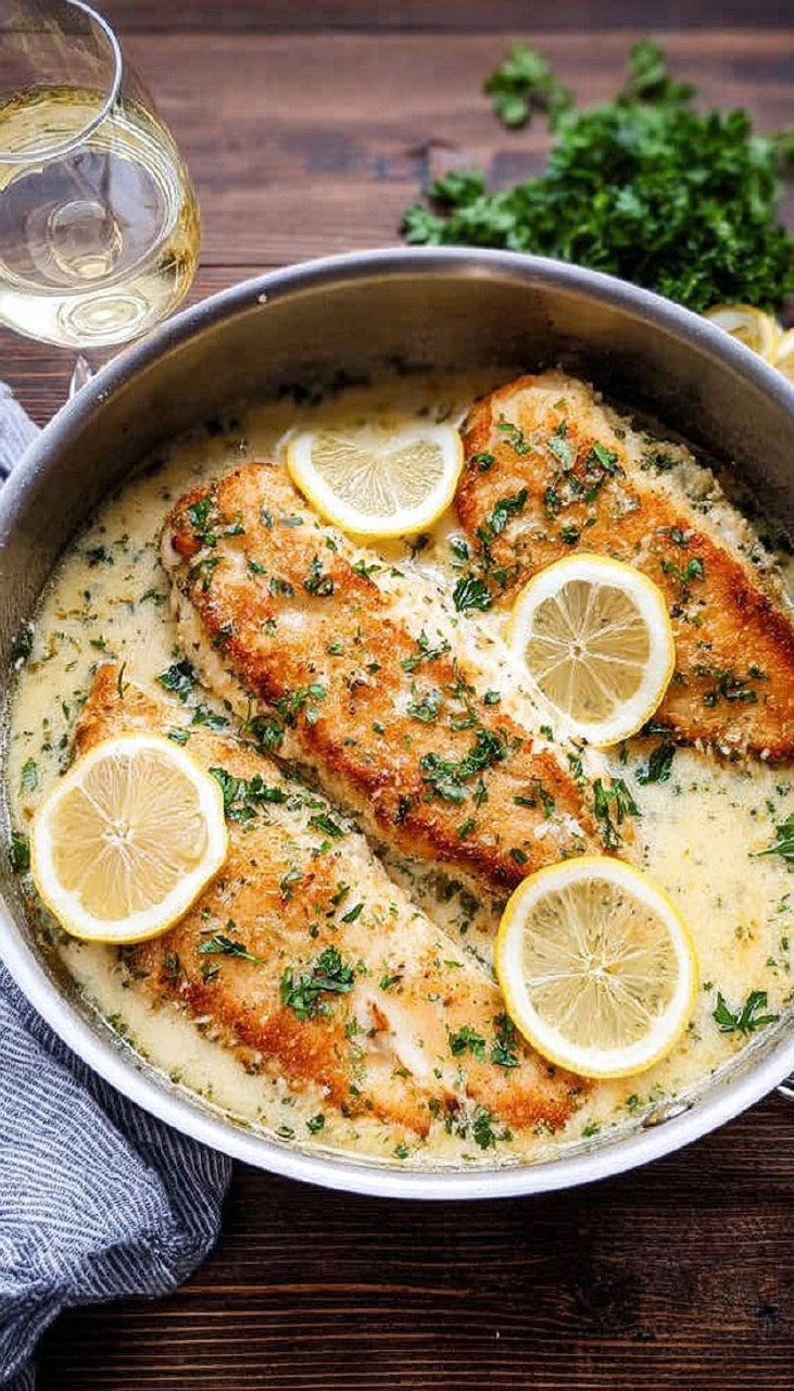 Lemon Parmesan Chicken