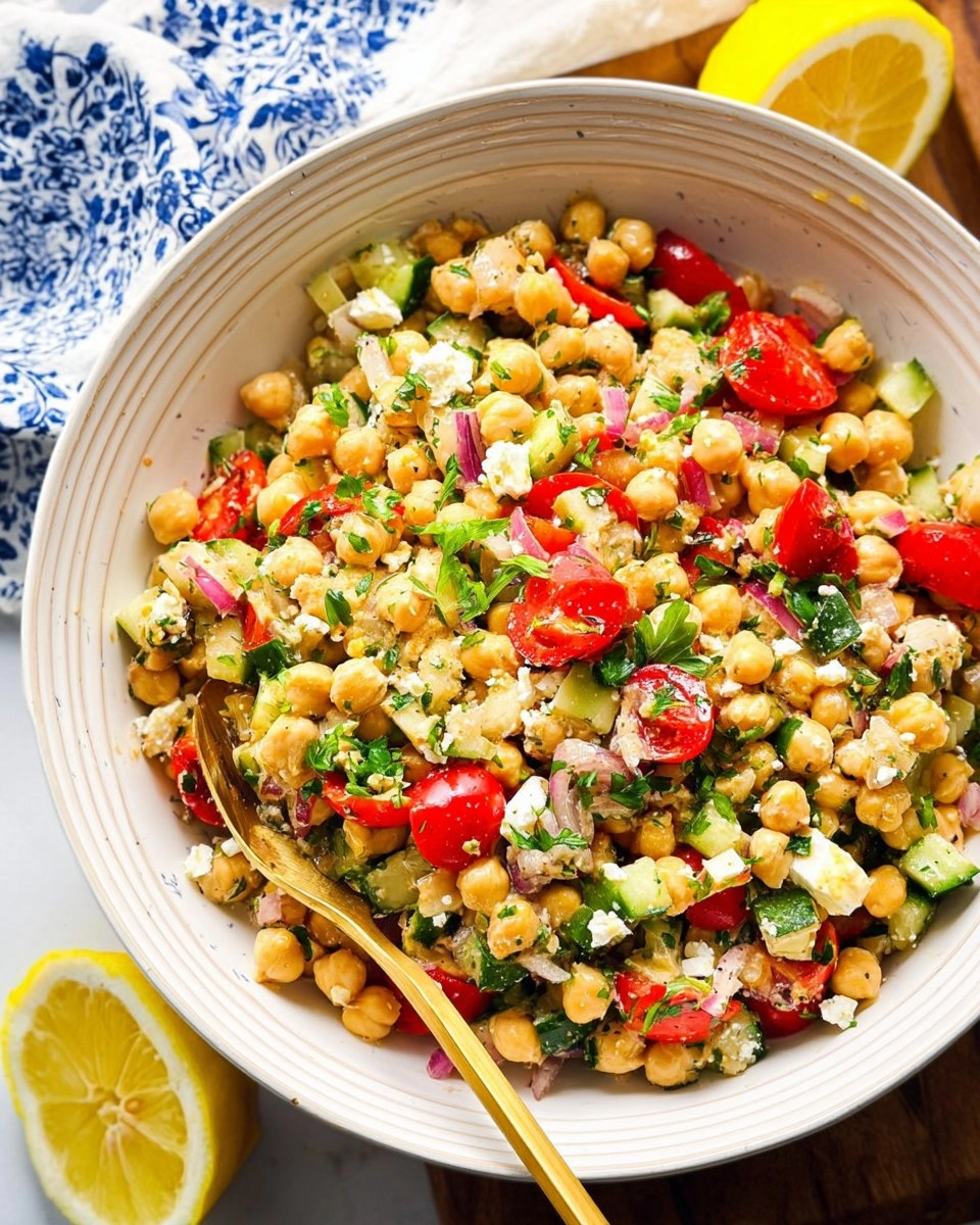 Mediterranean Chickpea Salad 69 Mediterranean Chickpea Salad