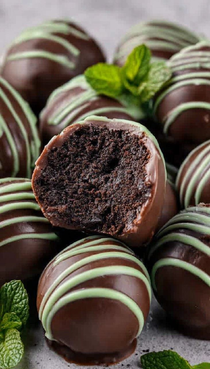 Mint Oreo Truffles 72 Mint Oreo Truffles