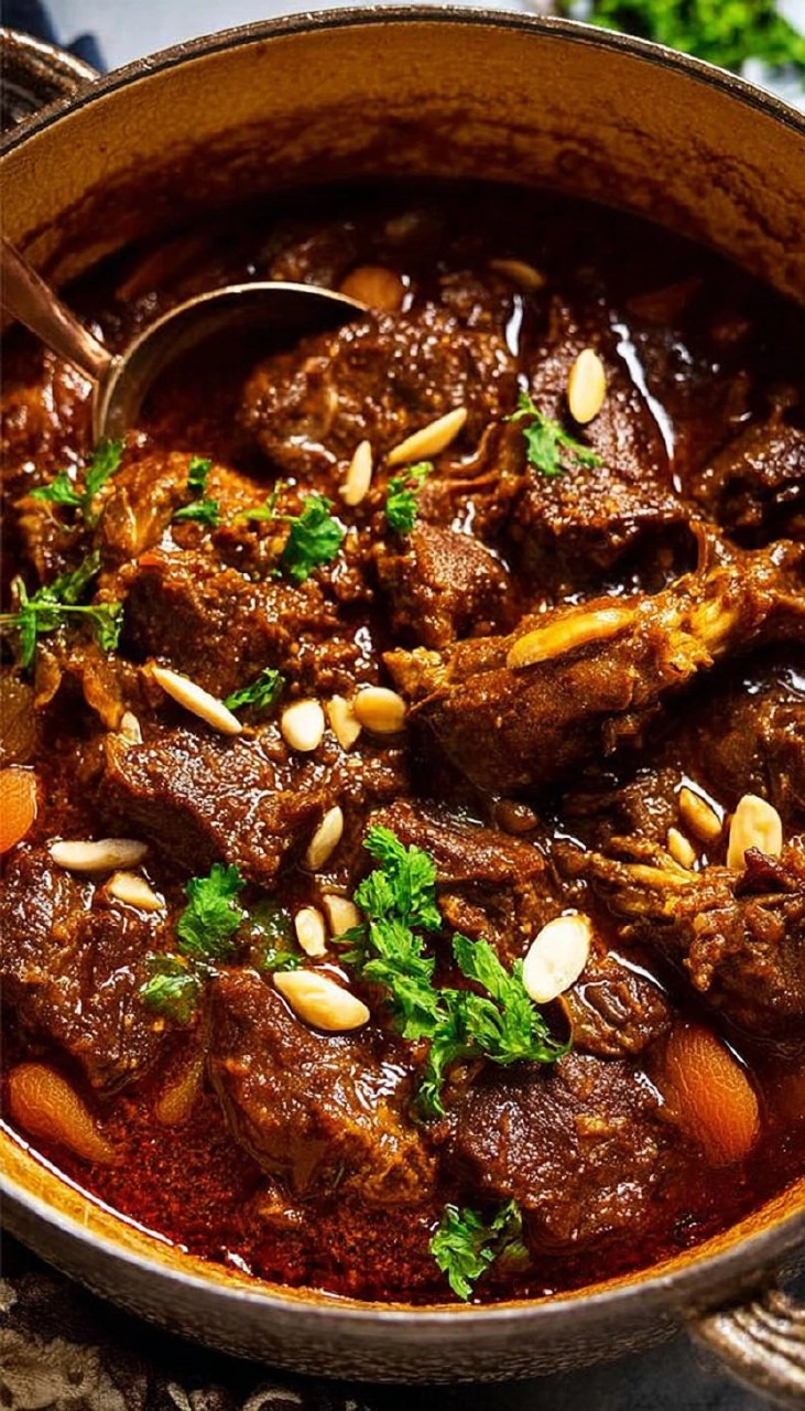 Moroccan Lamb Tagine | Slow-Braised Easter Centerpiece with Apricots & Spices 177 Moroccan Lamb Tagine | Slow-Braised Easter Centerpiece with Apricots & Spices