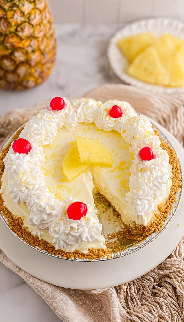 No Bake Pineapple Pie 57 No Bake Pineapple Pie
