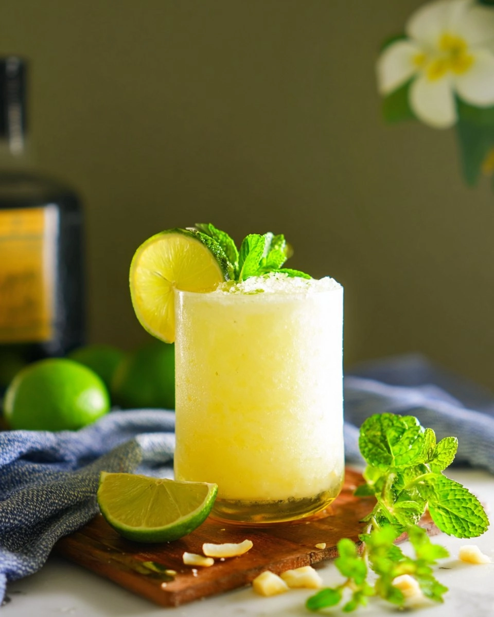 Pineapple Coconut Mojito | Tropical Cinco de Mayo Rum Cocktail