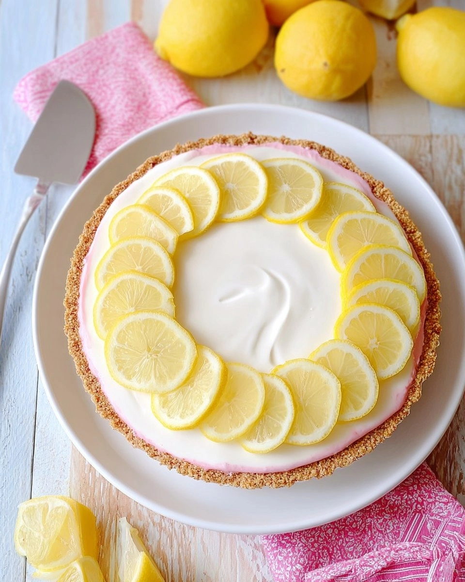 Pink Lemonade No-Bake Pie 69 Pink Lemonade No-Bake Pie