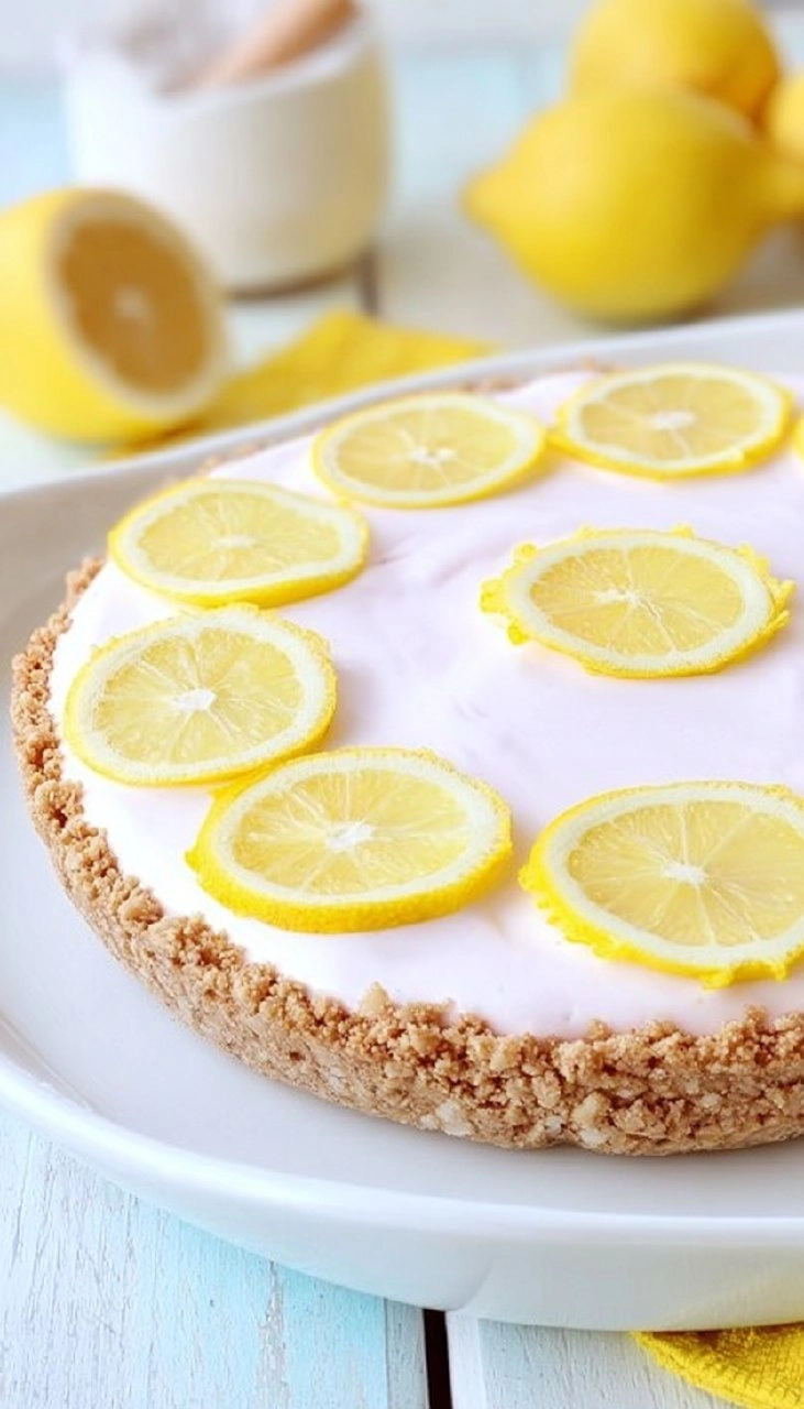 Pink Lemonade No-Bake Pie 70 Pink Lemonade No-Bake Pie