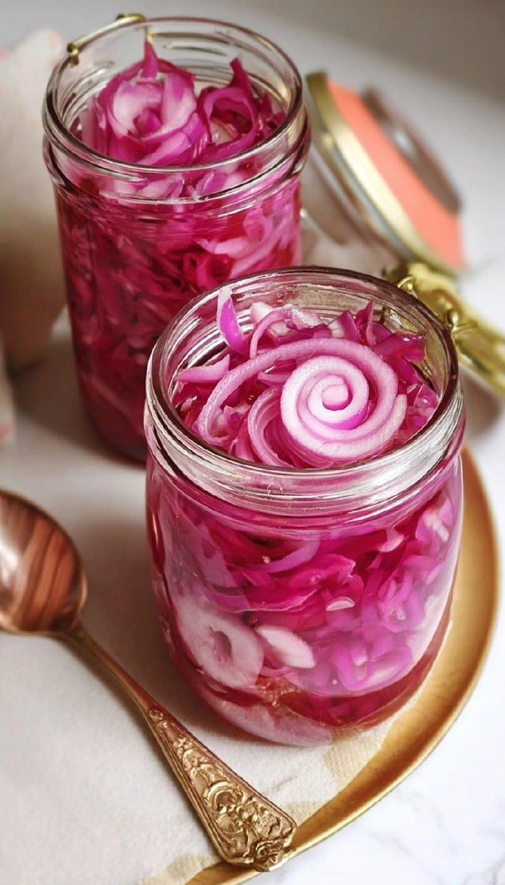 Quick Pickled Red Onions
