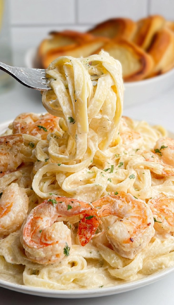 Shrimp Alfredo Pasta