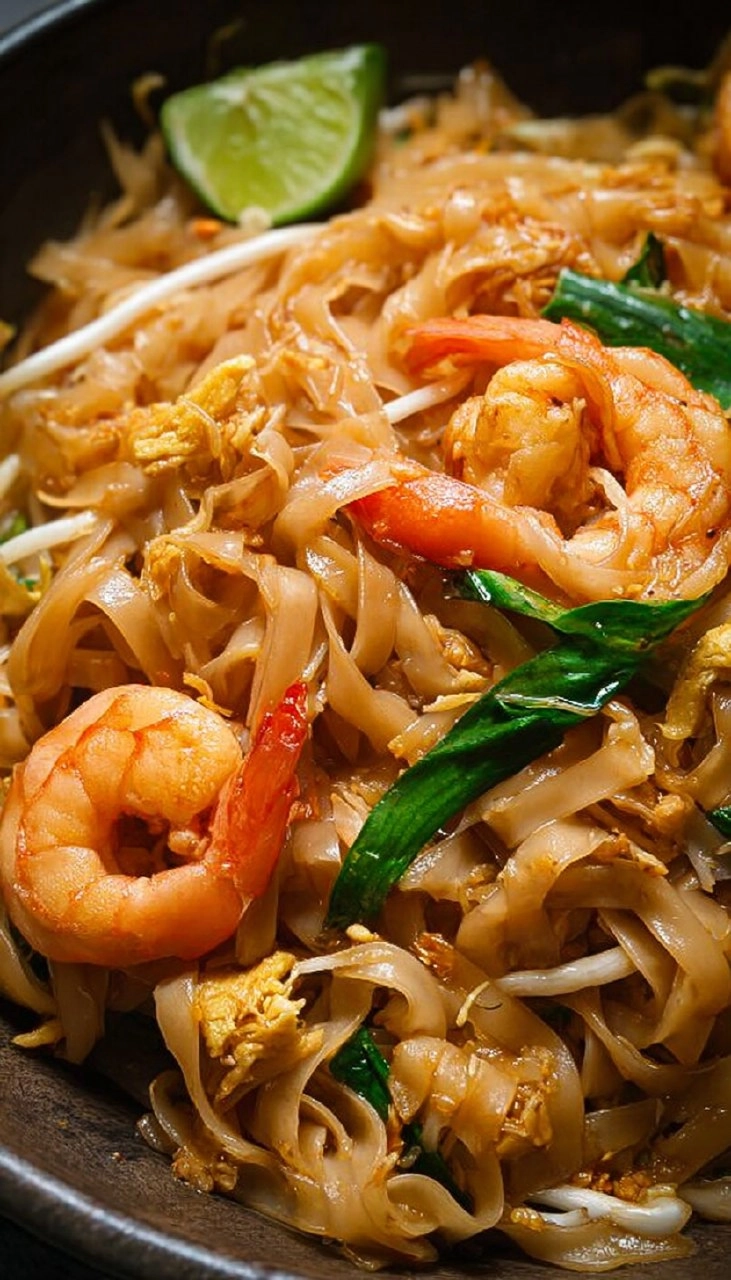 Shrimp Pad Thai 105 Shrimp Pad Thai
