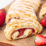 Strawberry Cream Cheese Danish | Easy Puff Pastry Breakfast Pastry 123 Strawberry-Cream-Cheese-Danish-Easy-Puff-Pastry-Breakfast-Pastry-Recipe