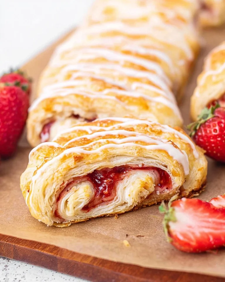 Strawberry-Cream-Cheese-Danish-Easy-Puff-Pastry-Breakfast-Pastry-Recipe