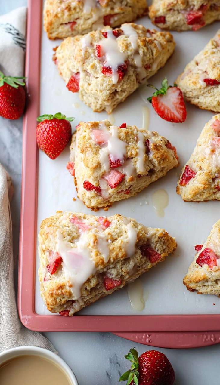Strawberry Lemon Scones 142 Strawberry Lemon Scones