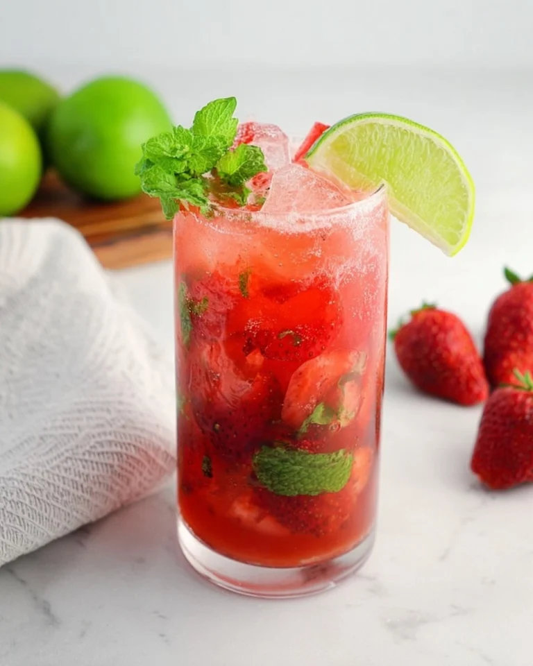 Virgin-Strawberry-Mojito-Mocktail-Recipe