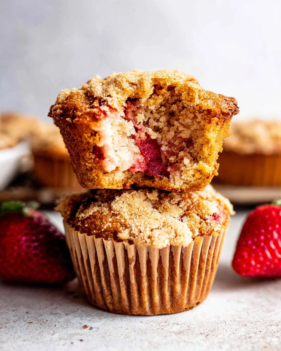 Almond-Flour-Strawberry-Muffins-Recipe