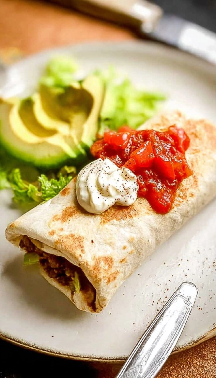 Beef Burrito 125 Beef Burrito