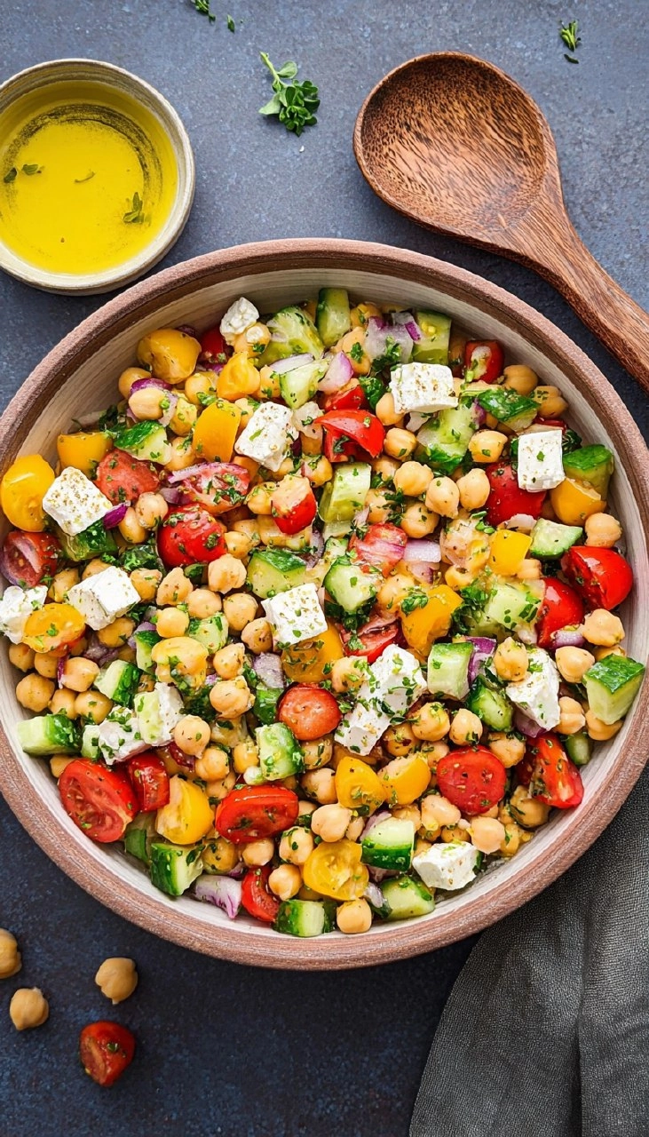 Chickpea Salad 100 Chickpea Salad