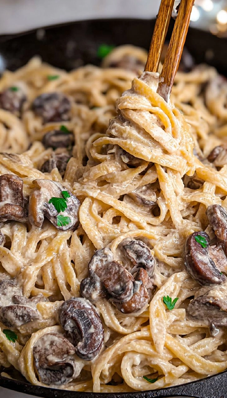 Creamy Mushroom Pasta