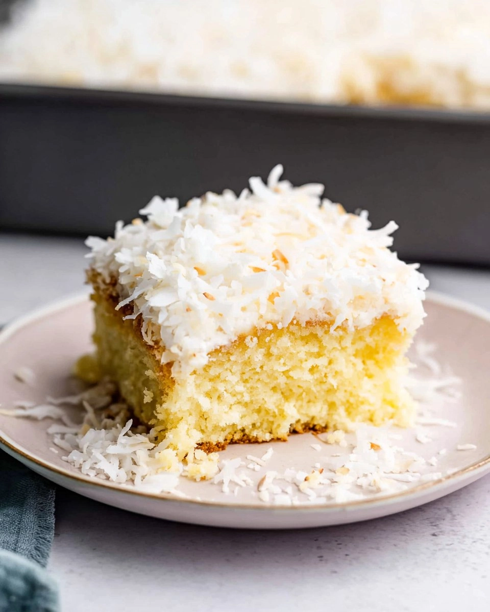 Easy Coconut Cake