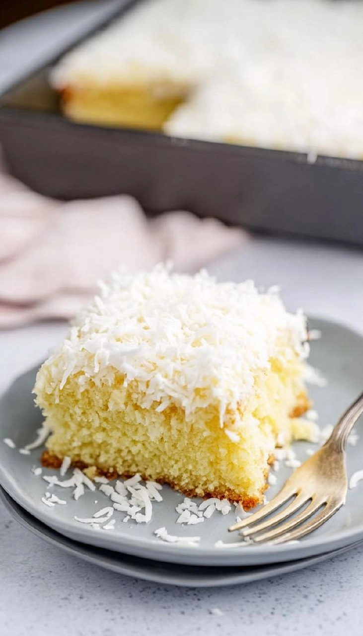 Easy Coconut Cake