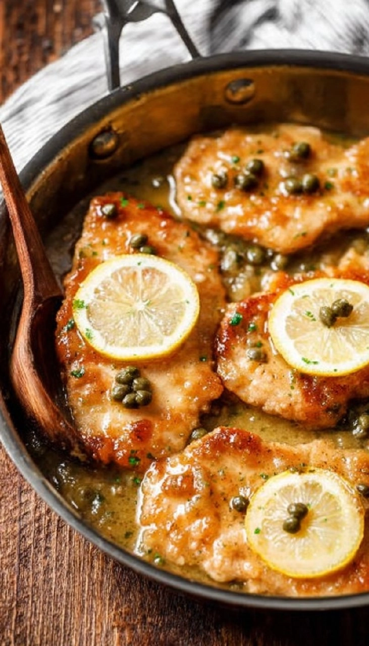 Easy Lemon Chicken Piccata (One Skillet, Paleo, Whole30, Gluten Free) 100 Easy Lemon Chicken Piccata (One Skillet, Paleo, Whole30, Gluten Free)