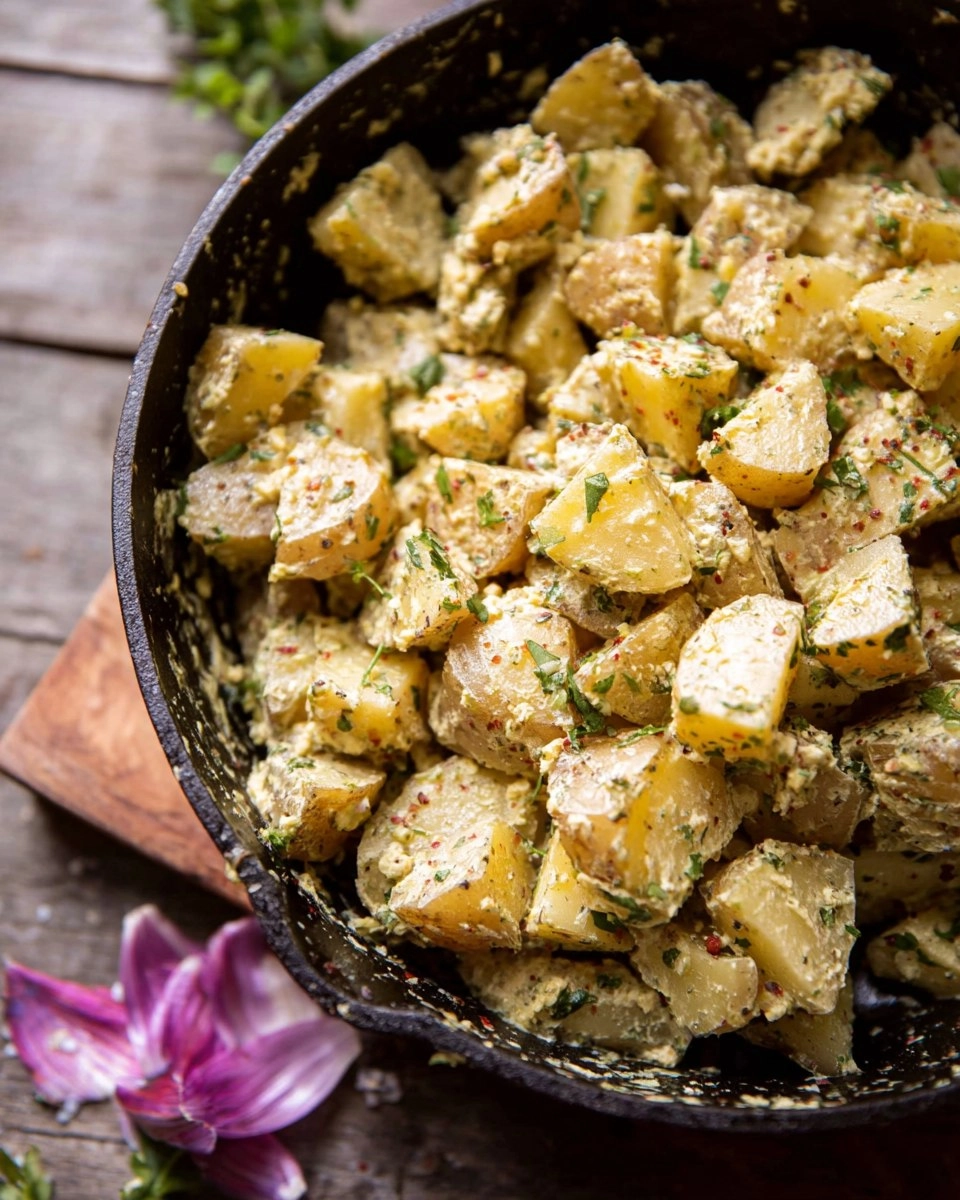 Easy Vegan Potato Salad 104 Easy Vegan Potato Salad