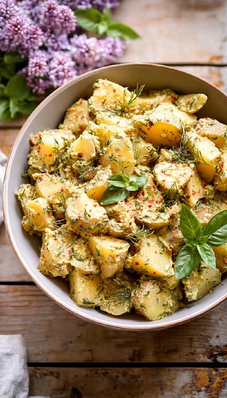 Easy Vegan Potato Salad 105 Easy Vegan Potato Salad