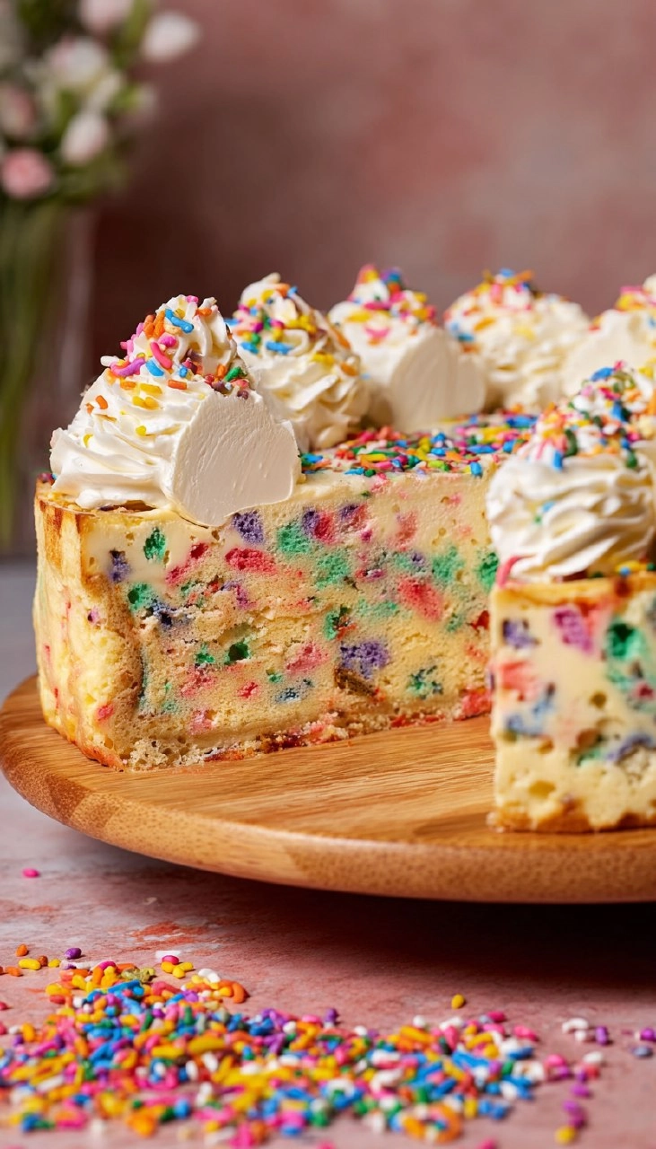 Funfetti Cake Cheesecake