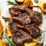Garlic-Rosemary-Lamb-Chops-with-Lemon-Butter-Recipe