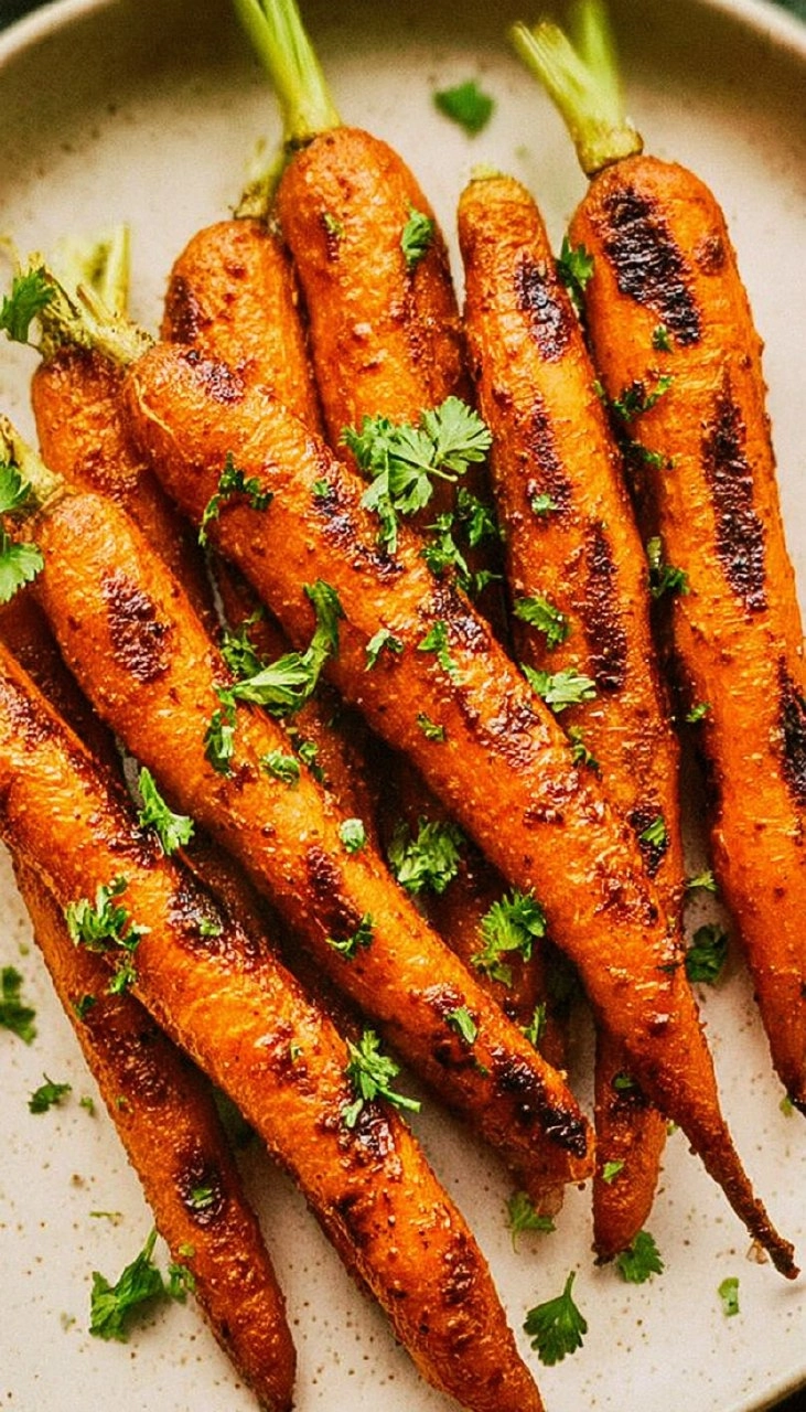 Grilled Carrots with Cinnamon & Chipotle 70 Grilled Carrots with Cinnamon & Chipotle