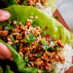Ground Chicken Lettuce Wraps 141 Ground-Chicken-Lettuce-Wraps-Recipe