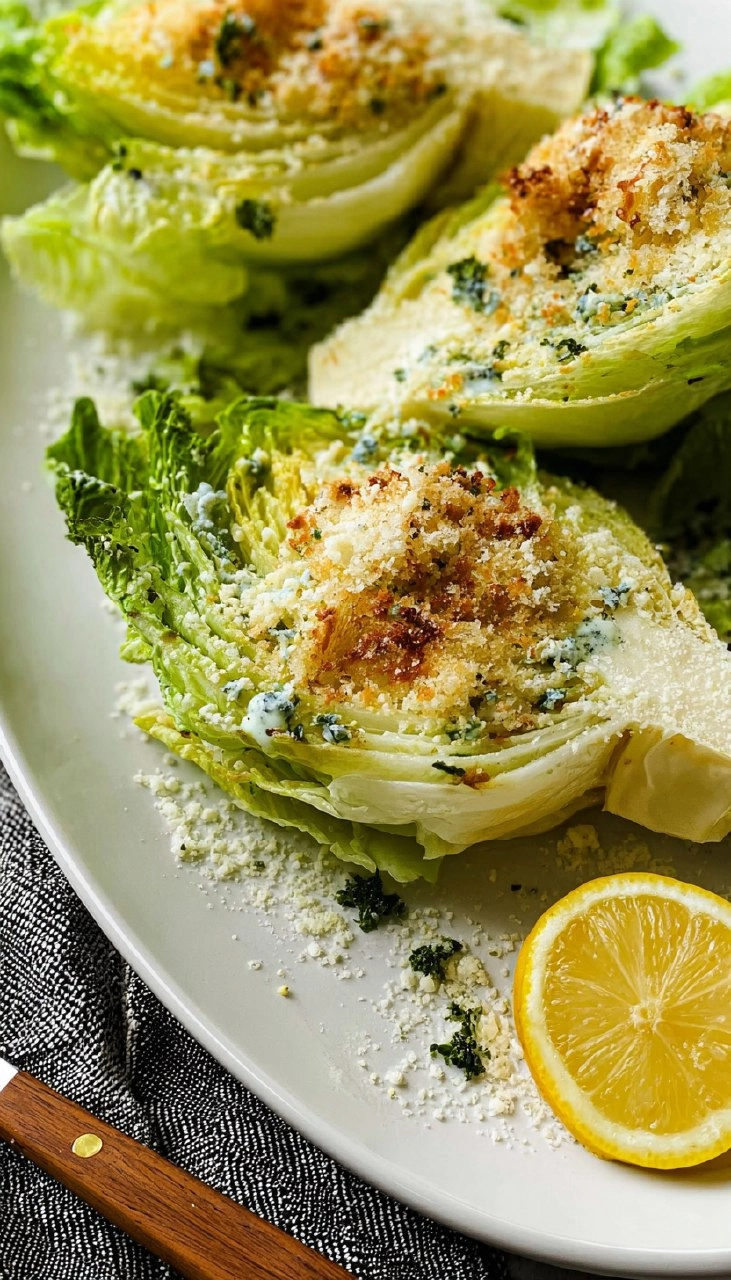 Lemon Parmesan Wedge Salad
