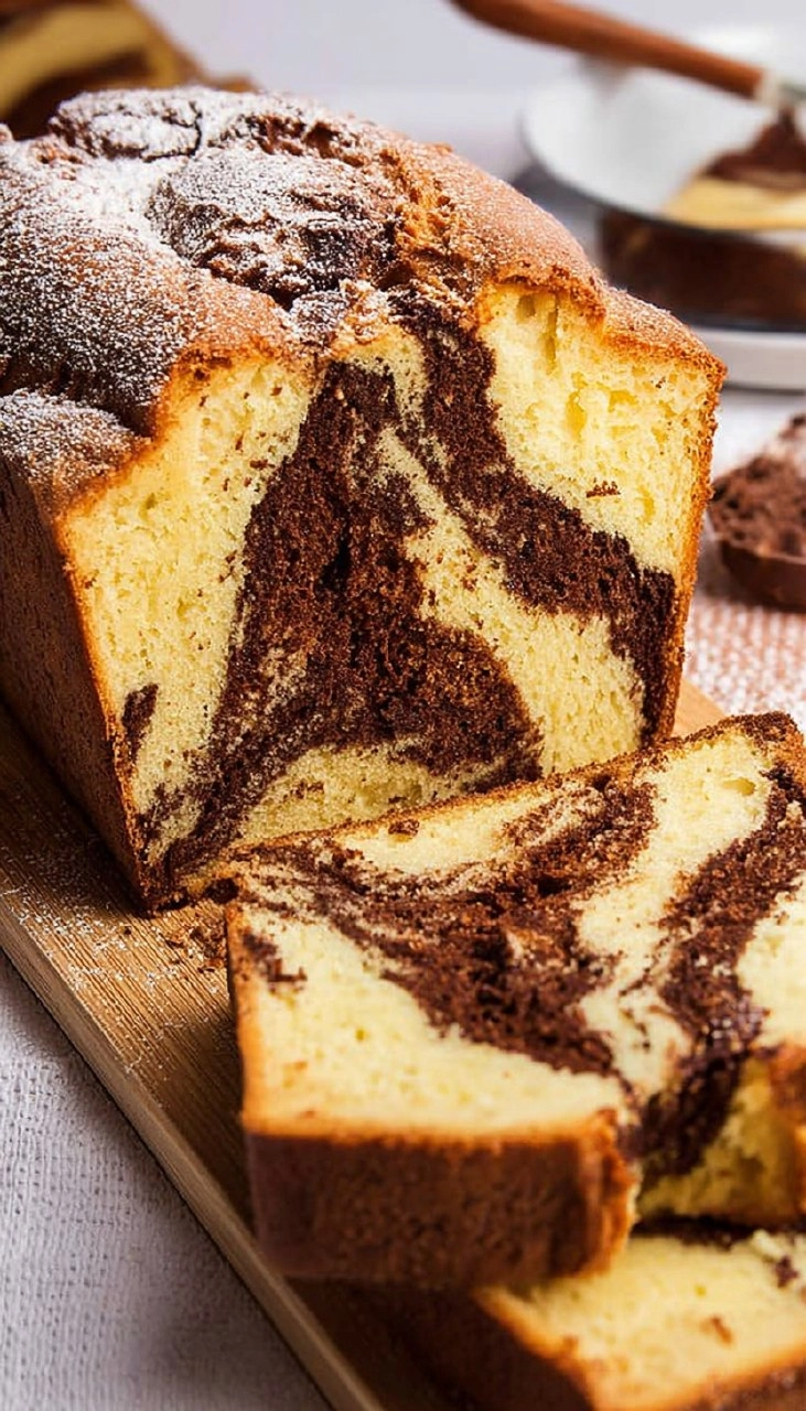 Marble Loaf Cake