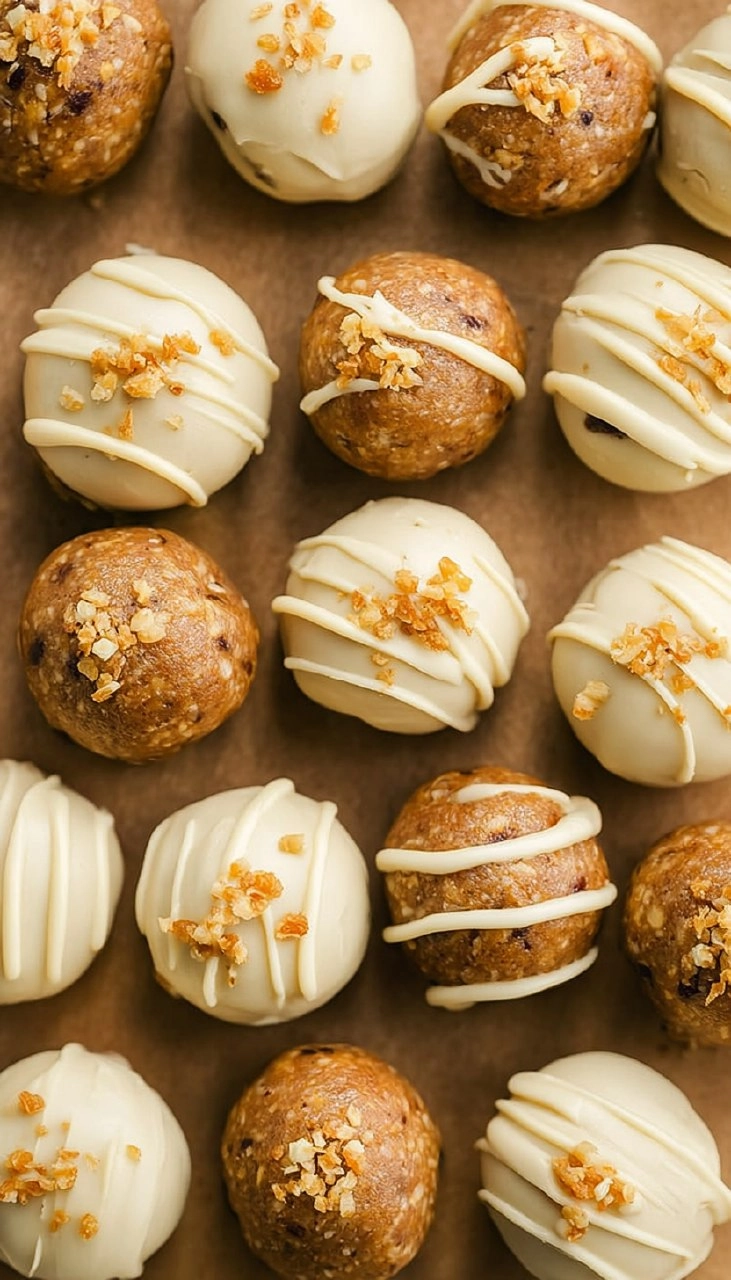 No-Bake Carrot Cake Protein Balls 110 No-Bake Carrot Cake Protein Balls