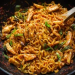 Peanut-Chilli-Noodles-with-Chicken-Recipe